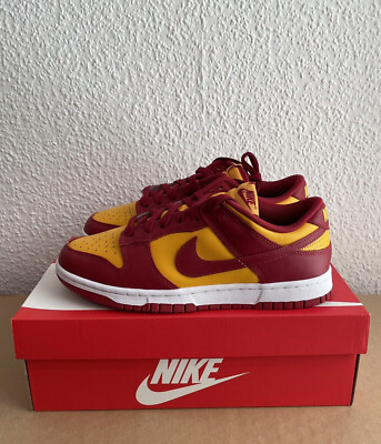 Nike Dunk Low Midas Gold Rot Retro 44 Neu