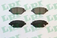 05P2049 LPR Bremsbelagsatz, Scheibenbremse FüR Chevrolet, Opel, Vauxhall