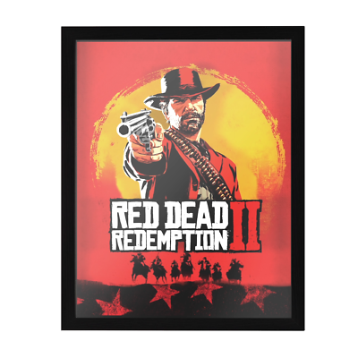 XBOX Series X Red Dead Redemption 2 LIMITED EDITION Wall Art