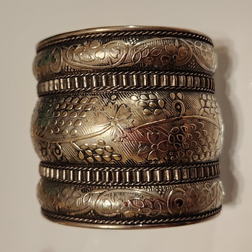 Berber Cuff Ethnic Tribal Metal Bracelet Lot - Picture 5 of 13