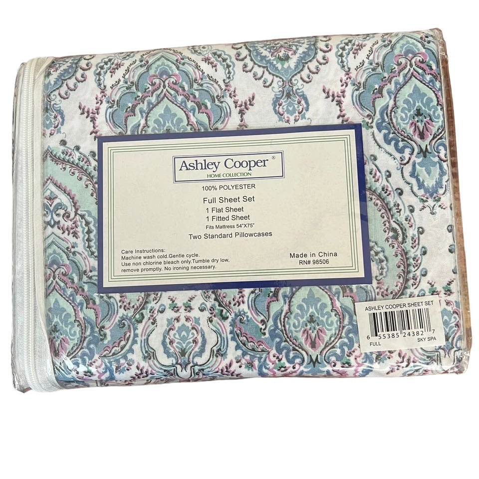 Ashley Copper Home Collection Juego Completo de Sábanas Suaves y Sedosas de Microfibra, Nuevo Foto 2 de 2