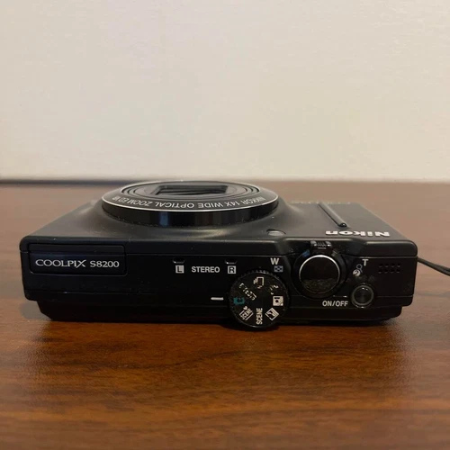 NIKON COOLPIX S8200 16.1MP Compact Digital Camera 14x Optical Zoom - 90% New - Picture 6 of 6