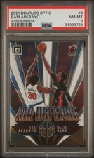 2021 Panini Donruss Optic Air Defense 4 Bam Adebayo - PSA 8