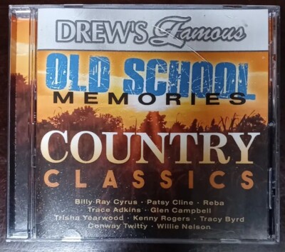 Drew's Famous Old School Memories ~ Country Classics  (CD, 2018) MINT CD!!