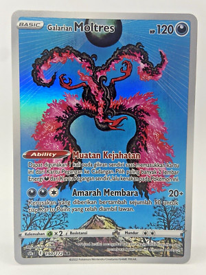 Pokemon TCG Indonesia - Galarian Moltres 190/172 - Full Art