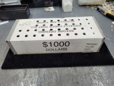 2009-P William Henry Harrison Presidential Dollar Coin Sealed Box 1000 Coins BU