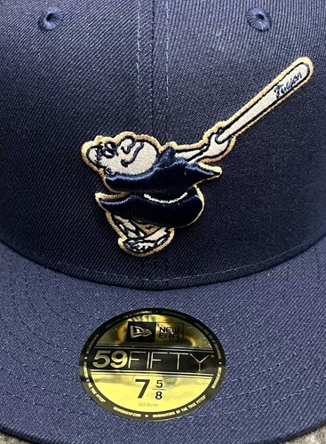 New Era 59FIFTY Tucson Padres Swinging Friar MiLB Fitted Hat Cap Size 7 5/8 New - Picture 2 of 6