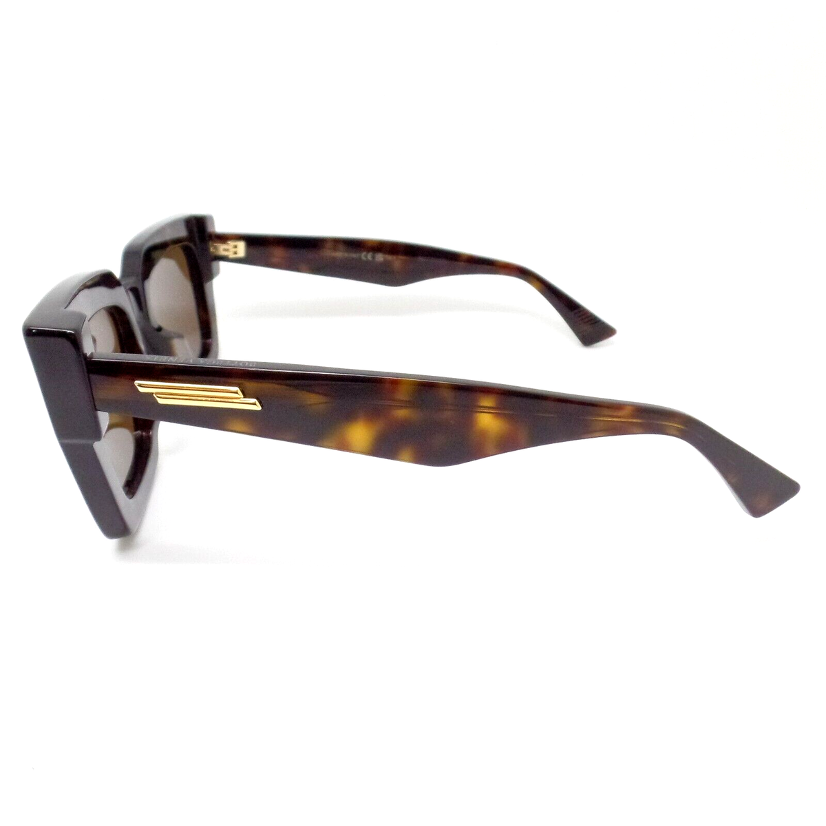 Bottega Veneta BV1212S 002 Square Sunglasses - Havana/Brown Bottega Veneta BV1212S 002 Sunglasses Havana Square Frame main image 2