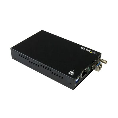 StarTech.com Singlemode (SM) LC Fiber Media Converter for 1Gbe Network - 20km...