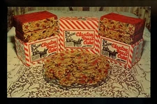 Exposition chrome postcard New York World's Fair 1964-65 NY Claxton Fruit Cake