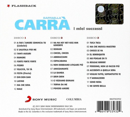 Raffaella Carra: I Miei Successi (Italian Songs Remastered) 3CD-New $49.99 - Picture 3 of 4