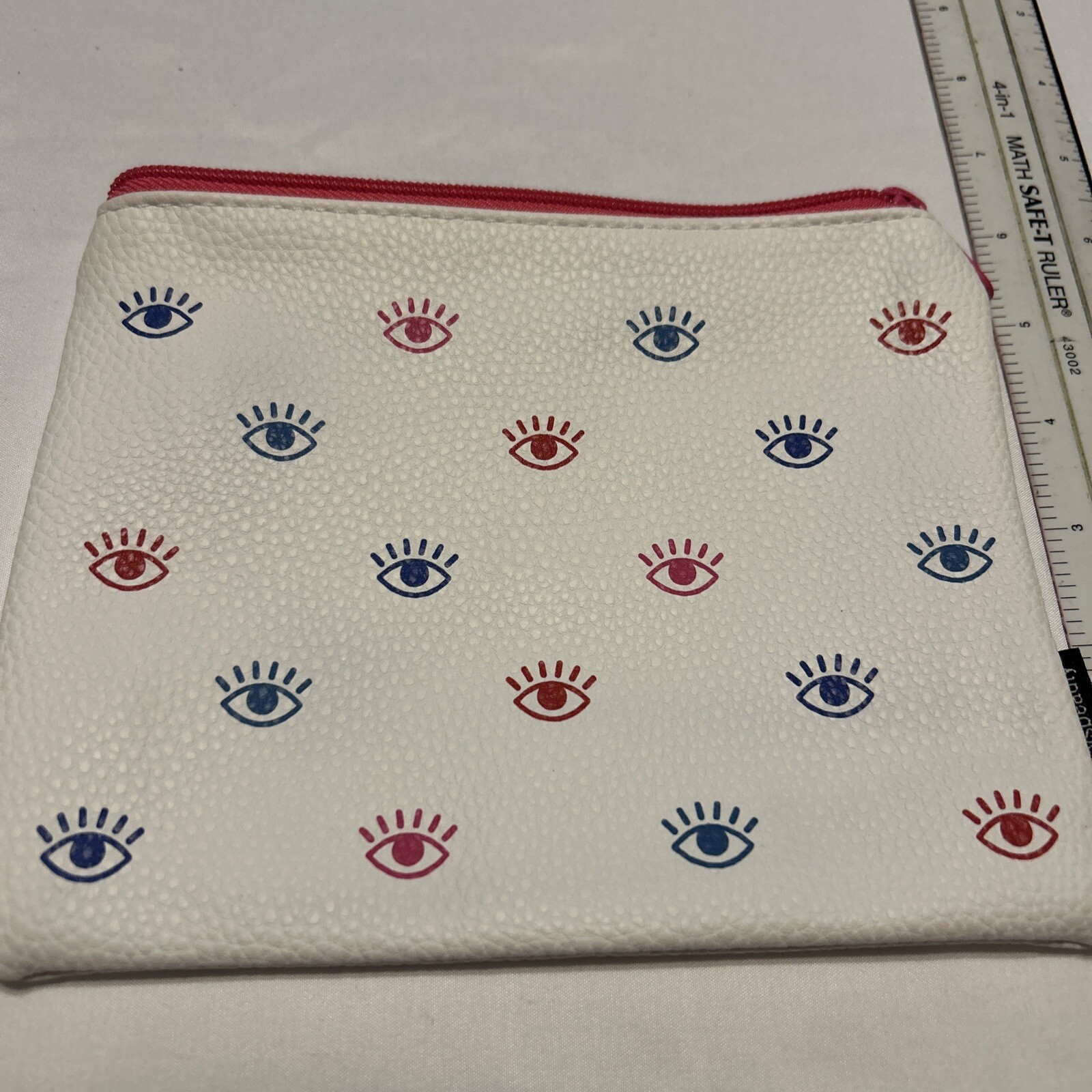 Macy's Multicolor Eye Glam Bag Cosmetics Travel Makeup Bag New