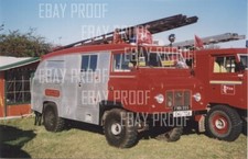 ISLE OF MAN FIRE SERVICE LAND ROVER FIRE ENGINE 6x4" inch colour photo