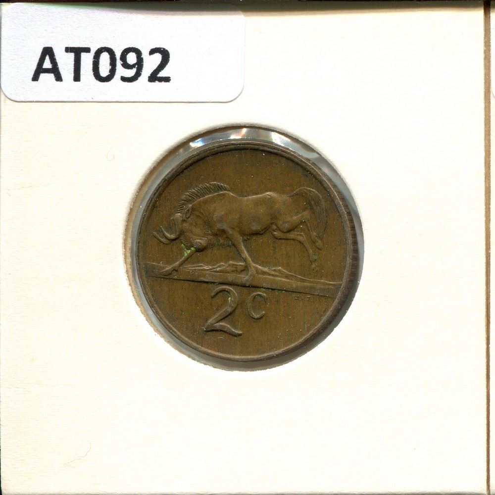 2 CENTS 1981 SOUTH AFRICA Coin #AT092U | eBay
