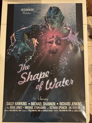 The Shape of Water Stan and Vince 24''x36''