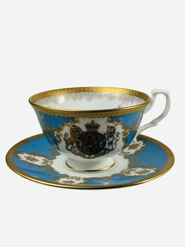 The Royal Collection Tea Cup & Saucer Set Queen Elizabeth St. James's Palace