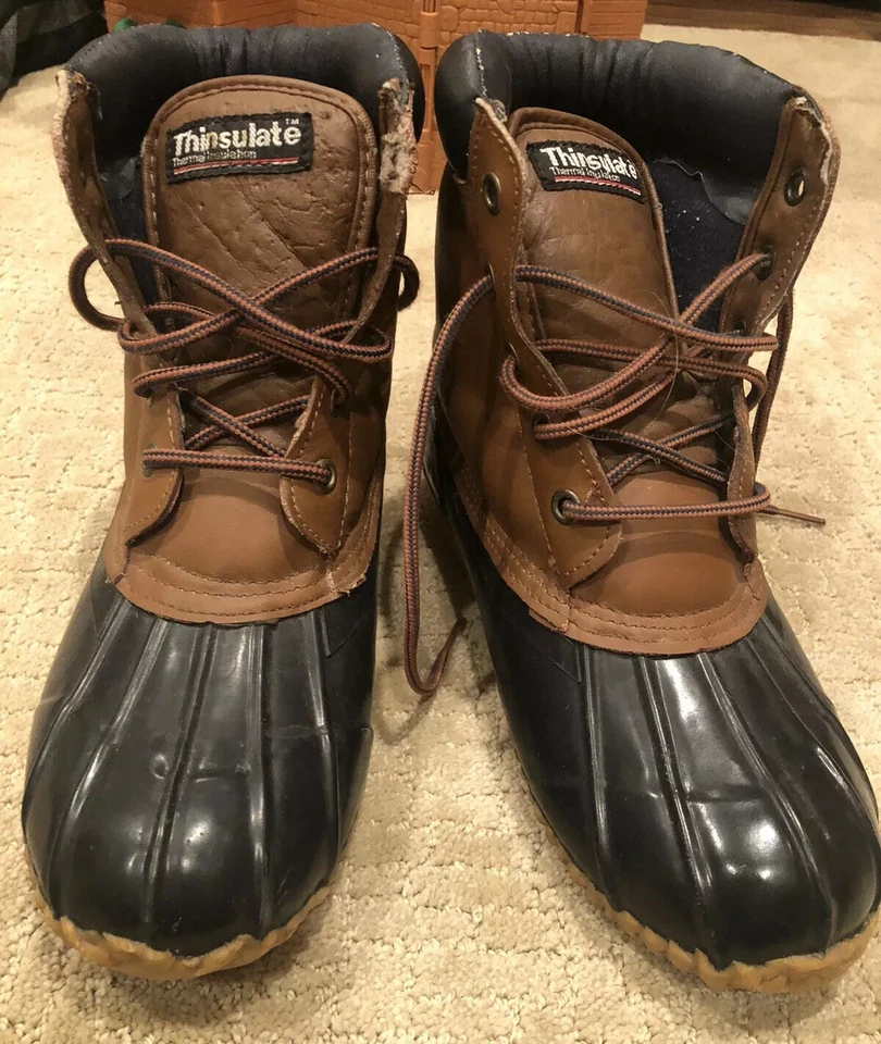 Northwest Territory Women’s Duck Boots Sz 6 Leather Snow Steel Shank Thinsulate - Image 3 of 4