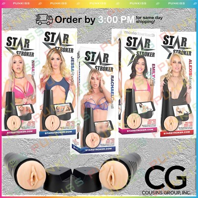 STAR Porn Girls Male MasturbatorRealistic Vagina Pocket Pussy Stroker Sex  Toy | eBay