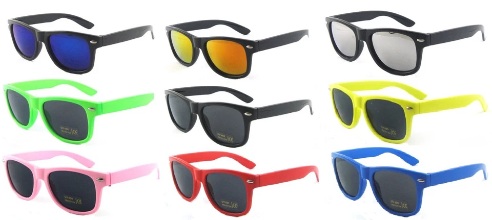 ASVP SHOP Kinder Sonnenbrille Mädchen Jungen Kinder verspiegelte Sonnenschirme UV400 Urlaub Mode Kind