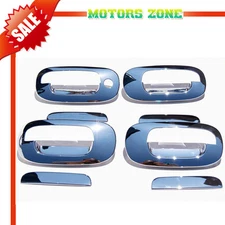 For Dodge 98-03 Durango 97-04 Dakota Chrome 4 Door Handle Covers Caps Trim 1 K/H