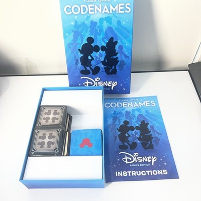Codenames Disney Family Edition Board Game Card Game Vlaada Chvatil INCOMPLETE