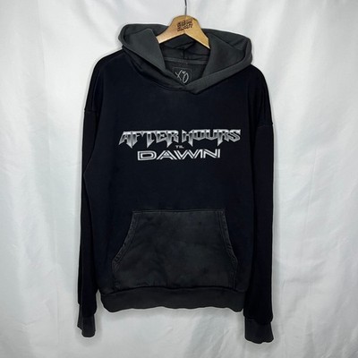 The Weeknd XO After Hours til Dawn Hurry Up Tomorrow Faded Tour Merch Hoodie L