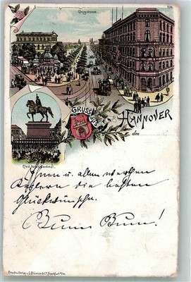 14016969 - 3000 Hanover Georgstrasse Ernst August Monument 1898