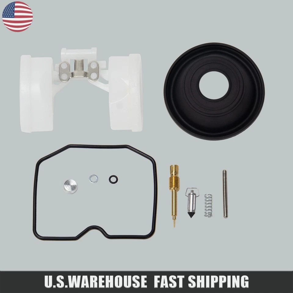 4Pcs Carburetor Repair Rebuild Kit For 1996-1997 Kawasaki Eliminator 600 ZL600 Foto 3 de 4