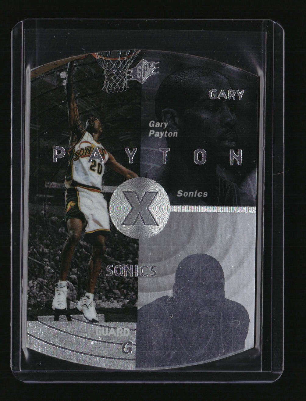 1997-98 SPx #40 Gary Payton Silver