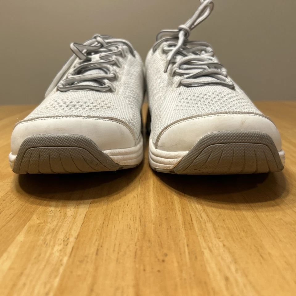 Tênis Orthofeet Feminino Modelo Coral Branco Malha Tamanho 11 EE Extra Largo - Imagem 3 de 4