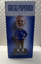 Gregg Popovich Bobblehead Game Day Air Force San Antonio Spurs First Edition NIB