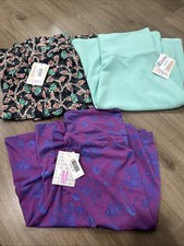Lot Of 3 LulaRoe Azure Skirt M Different Patterns- Size Medium