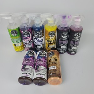[Mixed Lot of 9] Chemical Guys Car Cleaning Wash Spray Wax Leather Conditioner +