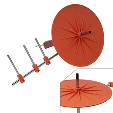 10" Disc  Sewing Machine Binding & Tape Holder Reel with Mounting Clamp #AP50E