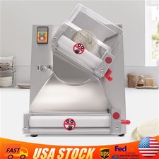 4-12" Commercial Electric Pizza Dough Roller Sheeter Pastry Press Making Machine