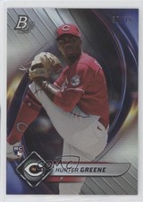 2022 Bowman Platinum Platinum Bar 57/75 Hunter Greene #29 11qd