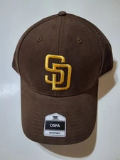 SAN DIEGO PADRES FAN FAVORITE ADJUSTABLE MLB CAP HAT NWT OFFICIALLY LICENSED