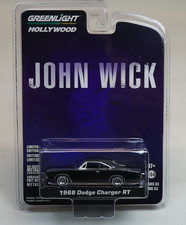 GREENLIGHT  1968 DODGE CHARGER RT JOHN WICK HOLLYWOOD SERIES 33 