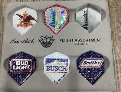 Budweiser Slim Flights 6 Pack - Us Darts