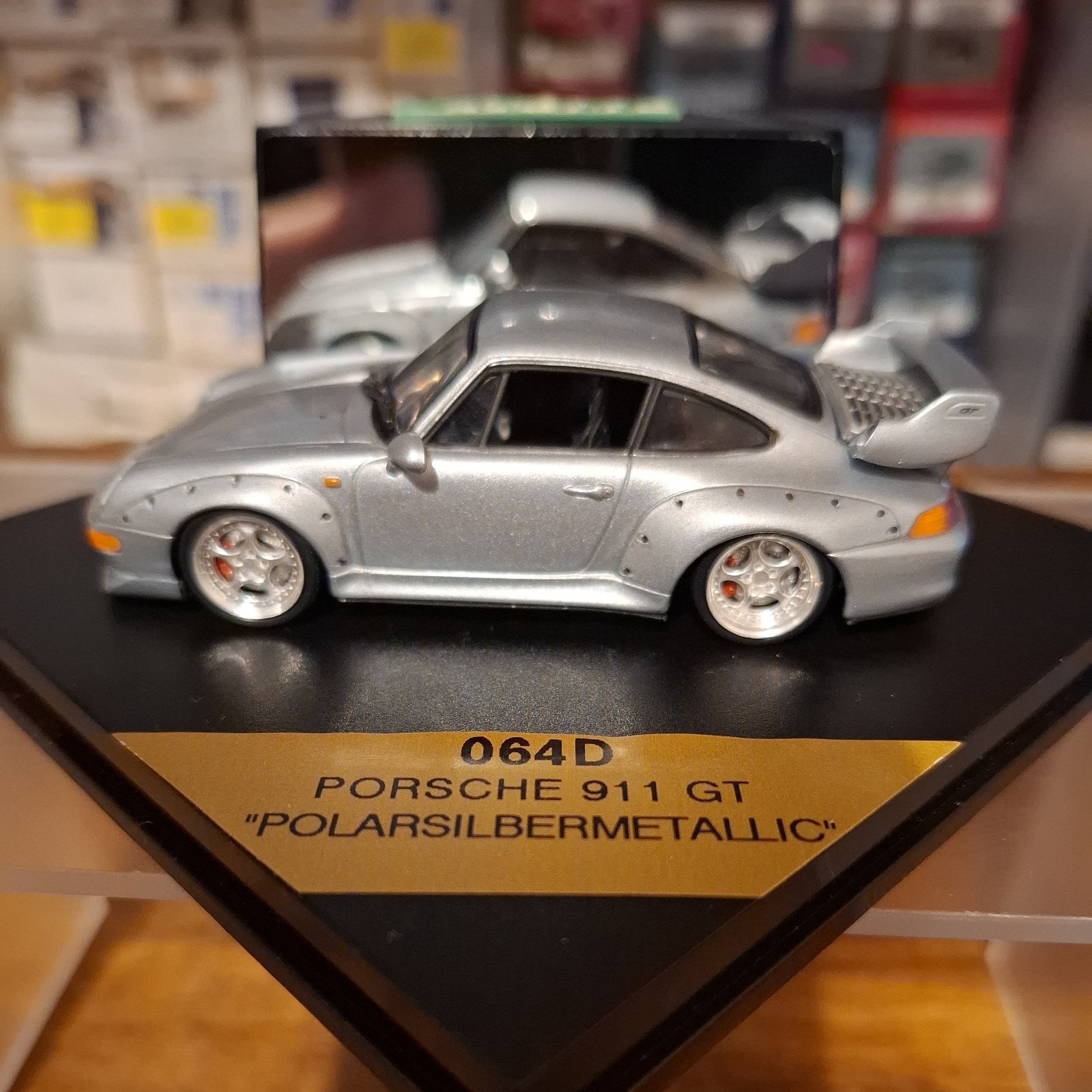 VITESSE 064D Porsche 911 GT ""POLARSILBERMETALLIC"" - 1.43