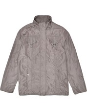 FIORELLA RUBINO Giacca Bomber Donna US 20 3XL Grigio OZ07