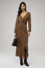 MINKPINK Valentina Maxi Dress Multi Color Size XS Women's Long Dress