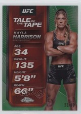Kayla Harrison Chrome 2025 Green Refractor /99 #172