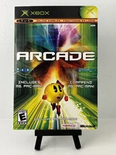 Xbox Live Arcade and Ms Pac-Man Xbox Complete in Sleeve