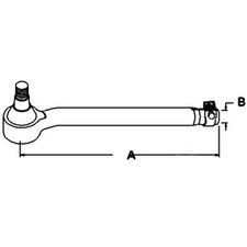 Rh-long Tie Rod Fits Ford/new Holland Models Listed Below Zp050120