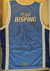 THE ULTIMATE FIGHTER SIGNED TEAM BISPING VS MILLER FIGHTER WORN USED UFC JERSEY!