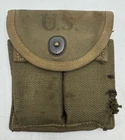 Vintage WW2 US Army Military M1 Carbine Garand Magazine Ammo Pouch Appleton 1943