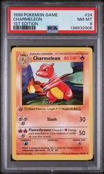 Charmeleon 24/102 Base Set 1st Edition Shadowless