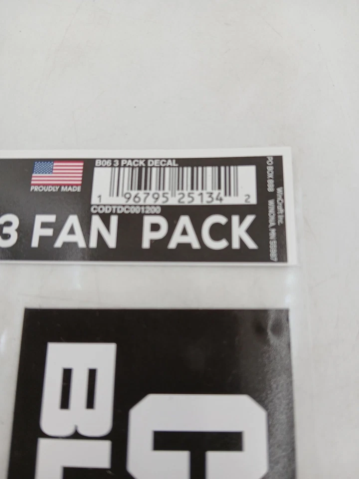 Calcomanías multiusos Call of Duty Black Ops 6 paquete de 3 pegatinas BO6 COD videojuego Foto 2 de 4