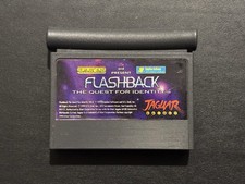 Flashback: The Quest for Identity Atari Jaguar Game Cartridge Authentic Tested! image
